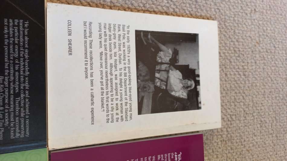 4 SIGNED BOOKS ONE BID-READ BELOW